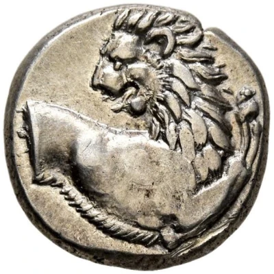 Hemidrachm 386 BC - 338 BC front