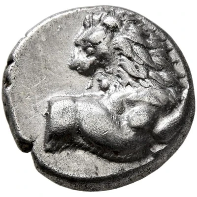 Hemidrachm 386 BC - 338 BC front