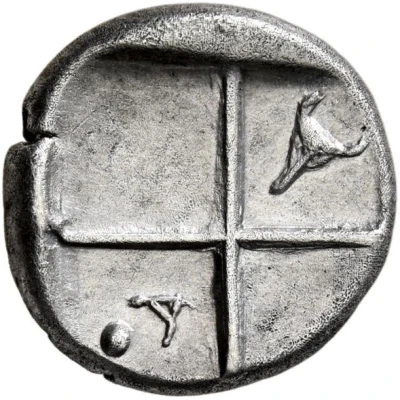 Hemidrachm 386 BC - 338 BC back