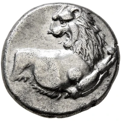 Hemidrachm 386 BC - 338 BC front