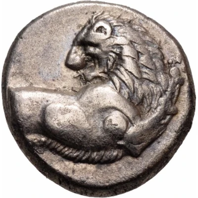 Hemidrachm 386 BC - 338 BC front