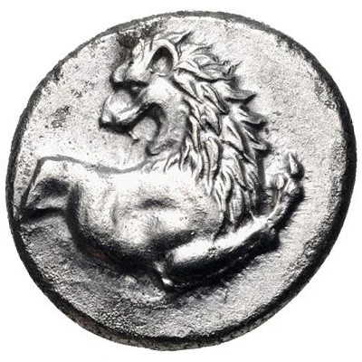 Hemidrachm 386 BC - 338 BC front