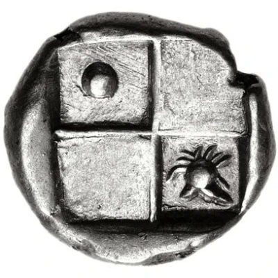 Hemidrachm 386 BC - 338 BC back