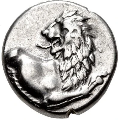 Hemidrachm 386 BC - 338 BC front