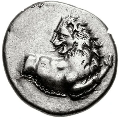 Hemidrachm 386 BC - 338 BC front