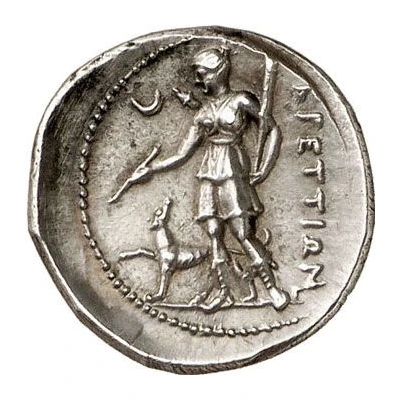 Hemidrachm 216 BC - 214 BC back