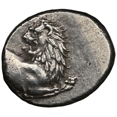 Hemidrachm 386 BC - 338 BC front