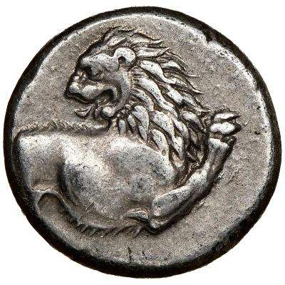 Hemidrachm 386 BC - 309 BC front