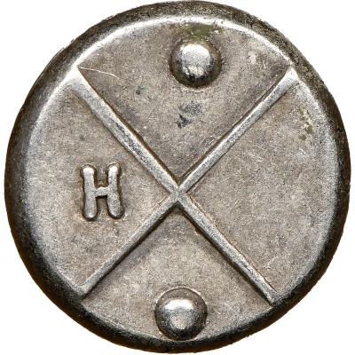 Hemidrachm 386 BC - 309 BC back