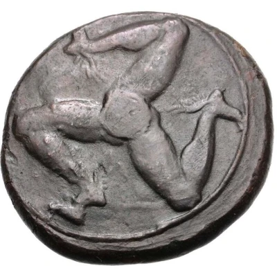 Hemilitron - Agathokles 317 BC - 310 BC back