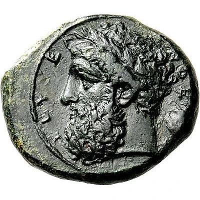 Hemilitron - Timoleon 344 BC - 317 BC front