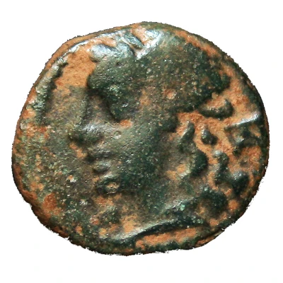 Hemiobol Bull; Π Α 200 BC - 150 BC front