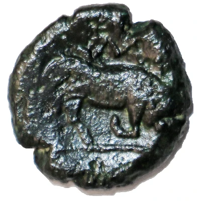 Hemiobol Bull 150 BC - 120 BC back