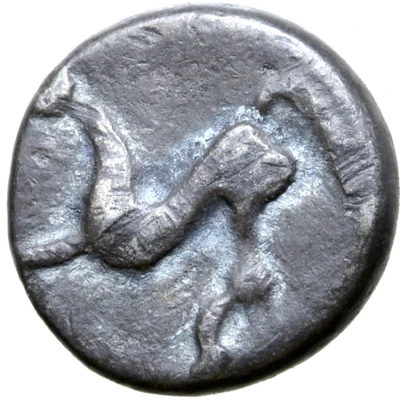 Hemiobol Kugelwange Type 300 BC - 201 BC back