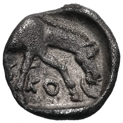 Hemiobol 400 BC - 350 BC back