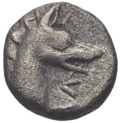 Hemiobol 510 BC - 480 BC front