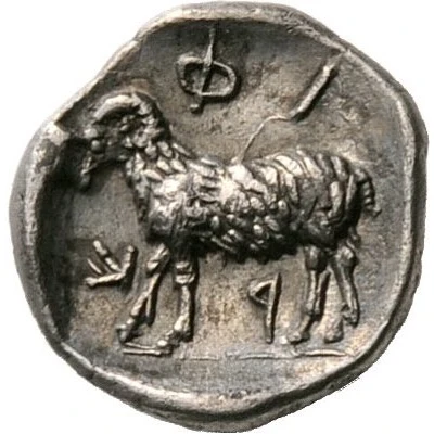 Hemiobol 440 BC - 400 BC back