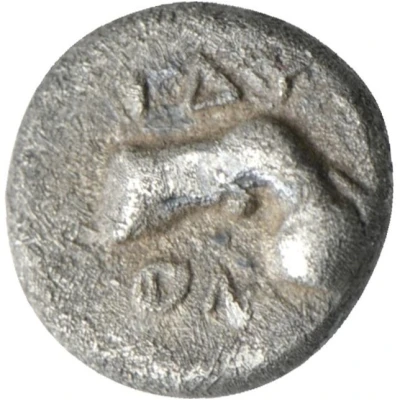 Hemiobol 410 BC - 400 BC back