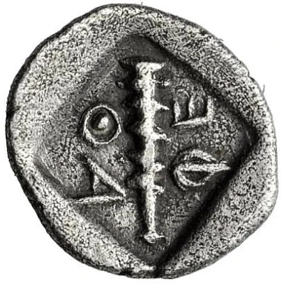 Hemiobol 470 BC - 460 BC back