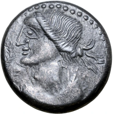 Hexadrachm Busumarus Type 75 BC - 1 BC front