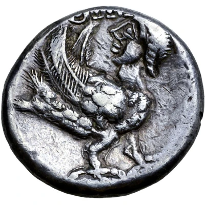 Hexadrachm "Titto Type" 75 BC - 1 BC back