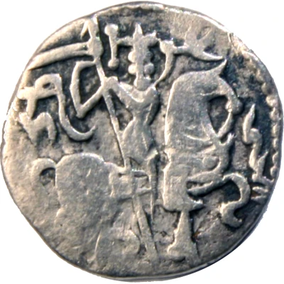 Jital - Samanta Deva - Shahi of Ohind - 850-1000 AD Ohind ND back