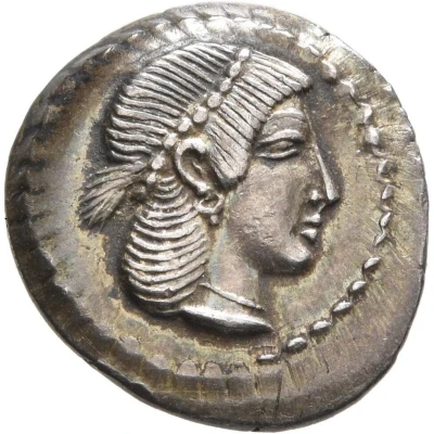 Litra - Deinomenid Tyranny 485 BC - 466 BC front