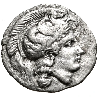 Litra 410 BC - 405 BC front