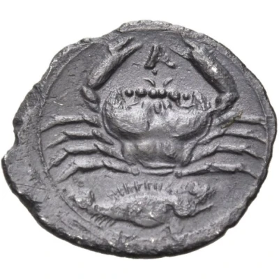 Litra 410 BC - 406 BC back