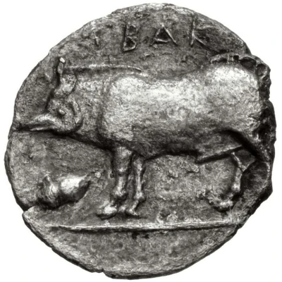 Litra 430 BC - 420 BC back