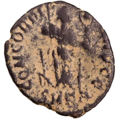 Nummus - Honorius CONCORDI-A AVGG; Cyzicus back