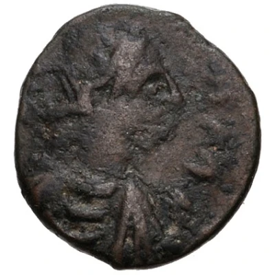 Nummus - Justinian I VOT XIII; Carthage ND front