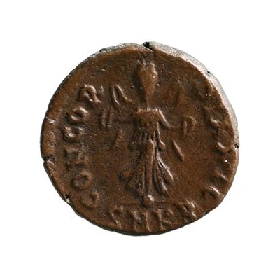 Nummus - Theodosius II CONCORDIA AVG; Cyzicus back