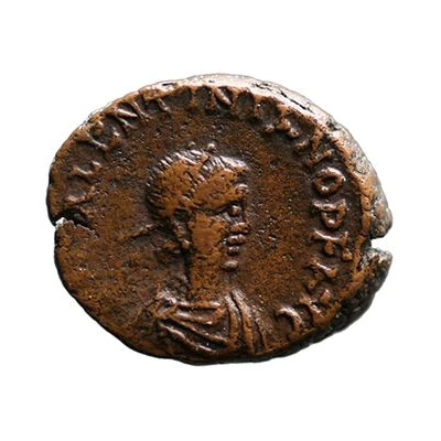 Nummus - Valentinian III CONCORDIA AVG; Cyzicus front