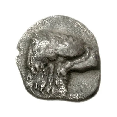 Obol - 95th Olympiad 400 BC front