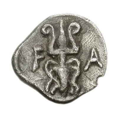 Obol - 95th Olympiad 400 BC back