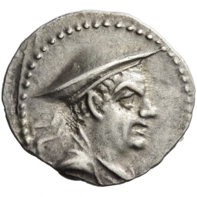 Obol - Antimachos I Bactra 174 BC - 165 BC front