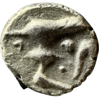 Obol Athena Alkidemos type 200 BC - 150 BC back