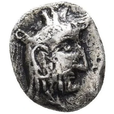 Obol - Autophradates II 150 BC - 100 BC front