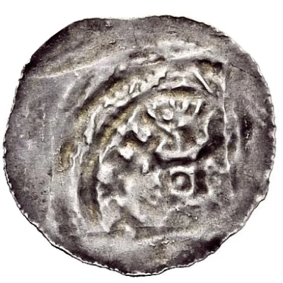 Obol Bracteate - Erlung and his descendant ND front