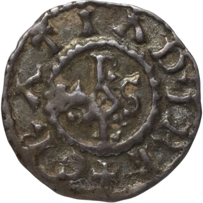 Obol - Charles II / Charles III Reims front