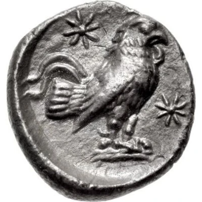 Obol - Datames Tarsus 384 BC - 360 BC back