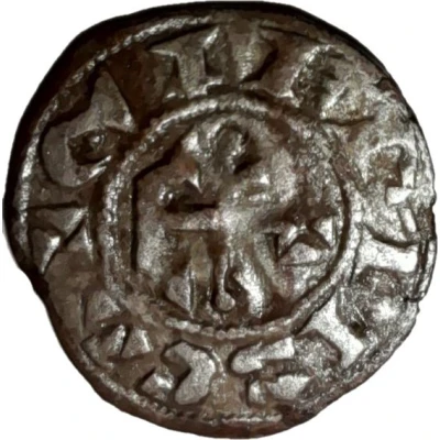 Obol - Geoffrey III hammer and coin ND back