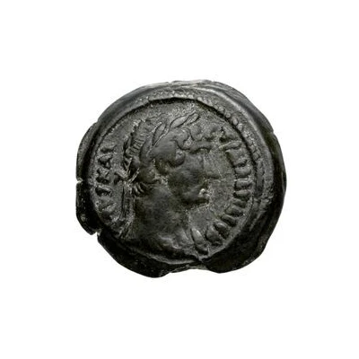 Obol - Hadrian Arsinoite Nome; ΑΡϹΙΝΟΙ, L ΙΑ front