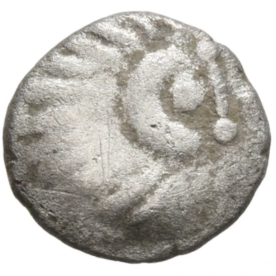 Obol Imitation of Obol of Philip II of Macedon 200 BC - 1 BC front