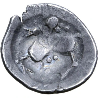 Obol Kapostal Type 200 BC - 1 BC back