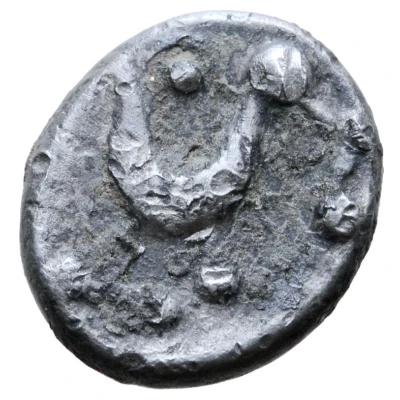 Obol Kapostal Type 200 BC - 1 BC back