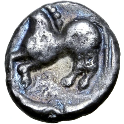 Obol Karlsteiner Art Type 200 BC - 1 BC back