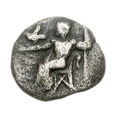 Obol Kleitor 465 BC - 460 BC front