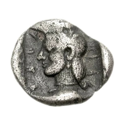 Obol Kleitor 465 BC - 460 BC back